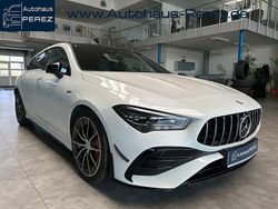 Weiß Gebraucht 2023 Mercedes CLA35 AMG Shooting Brake Premium Kombi | 47.789 € (Etwas zu teuer)