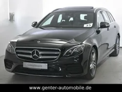 Schwarz Gebraucht 2017 Mercedes E400 AMG line Kombi | 33.199 € (Guter Preis)