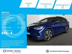 Blau Gebraucht 2024 VW ID.4 GTX SUV | 44.290 € (Etwas zu teuer)