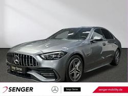 Lack selenitgrau Gebraucht 2021 Mercedes C180 AMG line Limousine | 35.740 € (Teuer)