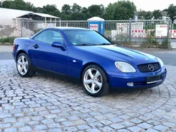 Blau Gebraucht 2000 Mercedes SLK200 Cabrio | 5.988 € (Etwas zu teuer)
