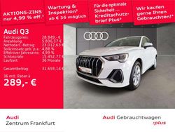 Ibisweiß/ibisweiß Gebraucht 2022 Audi Q3 S-Line SUV | 28.450 € (Superpreis)