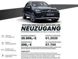Schwarz Gebraucht 2020 Mercedes GLC300 AMG SUV | 35.900 € (Guter Preis)