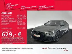 Daytonagrau perleffekt Gebraucht 2022 Audi A8 Ambiente Limousine | 66.884 € (Teuer)