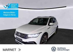 Pure white Gebraucht 2022 VW Tiguan R-line SUV | 33.790 € (Guter Preis)