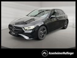 Metalliclack kosmosschwarz Gebraucht 2024 Mercedes A180 Night Limousine | 30.279 € (Fairer Preis)