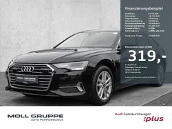 Mythosschwarz metallic Gebraucht 2022 Audi A6 Sport Kombi | 35.980 € (Guter Preis)
