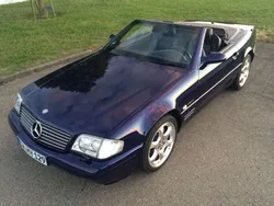 Blau Gebraucht 2001 Mercedes SL320 Edition Cabrio | 21.500 € (Etwas zu teuer)
