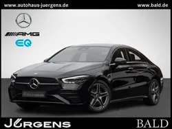 Schwarz unilack nachtschwarz Gebraucht 2024 Mercedes CLA220 AMG Limousine | 45.550 € (Teuer)