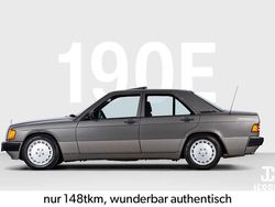Anthrazitgarumetallic Gebraucht 1989 Mercedes 190 Limousine | 9.890 €