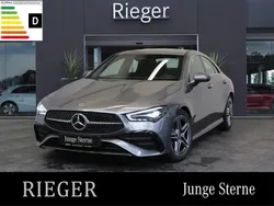 Grey metallic Gebraucht 2024 Mercedes CLA200 Advanced Plus Coupé | 36.339 € (Guter Preis)