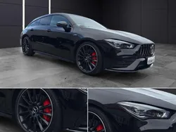 Nachtschwarz unilack Gebraucht 2022 Mercedes CLA35 AMG AMG Kombi | 43.980 € (Fairer Preis)