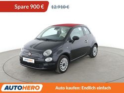 Schwarz Gebraucht 2020 Fiat 500C Lounge Cabrio | 12.010 € (Fairer Preis)