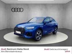 Blau Gebraucht 2024 Audi Q5 S-Line SUV | 52.980 € (Teuer)
