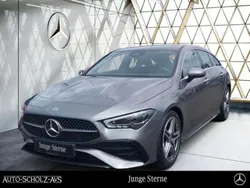 Metalliclack mountaingrau Gebraucht 2024 Mercedes CLA200 Shooting Brake Advanced Plus Kombi | 34.774 € (Fairer Preis)