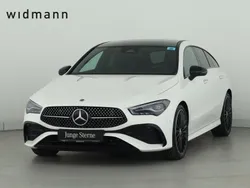 Unilack polarweiss Gebraucht 2024 Mercedes CLA200 Shooting Brake Premium Kombi | 38.850 € (Teuer)
