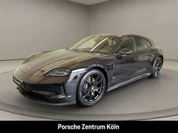 Tiefschwarzmetallic Gebraucht 2024 Porsche Taycan Sport Turismo Limousine | 99.800 € (Superpreis)