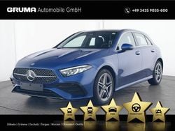 Blau Gebraucht 2023 Mercedes A250 AMG Premium Limousine | 38.730 € (Fairer Preis)