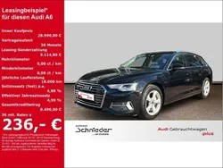 Brillantschwarz Gebraucht 2022 Audi A6 Sport Kombi | 28.990 € (Superpreis)