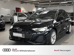 Schwarz Neu 2025 Audi A3 Sportback S-Line Limousine | 35.440 € (Guter Preis)