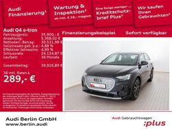 Mythosschwarz metallic Gebraucht 2022 Audi Q4 e-tron Ambiente SUV | 35.900 € (Fairer Preis)