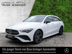 Unilack polarweiß Gebraucht 2024 Mercedes CLA250e Shooting Brake AMG line Kombi | 39.980 € (Etwas zu teuer)
