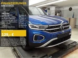 Blau Gebraucht 2024 VW T-Roc Cabriolet Style Cabrio | 26.150 € (Superpreis)