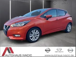 Orange Gebraucht 2020 Nissan Micra N-Connecta Kleinwagen | 12.490 € (Fairer Preis)