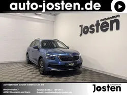 Blau (titanblau metallic) Gebraucht 2020 Skoda Kamiq Ambition SUV | 21.890 € (Fairer Preis)