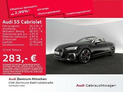 Mythosschwarz metallic Gebraucht 2022 Audi S5 Cabriolet Ambiente Cabrio | 54.374 € (Etwas zu teuer)