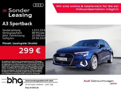 Blau Gebraucht 2024 Audi A3 Sportback e-tron Performance Limousine | 34.630 €
