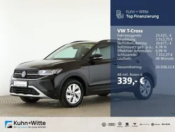 Schwarz Gebraucht 2024 VW T-Cross Life SUV | 23.425 € (Etwas zu teuer)