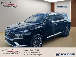 Schwarz Gebraucht 2021 Hyundai Santa Fe Signature SUV | 35.790 € (Fairer Preis)