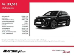 Mythosschwarz metallic Gebraucht 2024 Audi Q5 Ambiente SUV | 48.826 € (Fairer Preis)