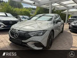 Manufaktur alpingrau uni Gebraucht 2023 Mercedes EQE300 Night Limousine | 45.740 € (Etwas zu teuer)