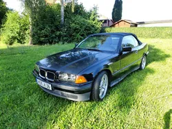 Schwarz Gebraucht 1995 BMW 320 Cabriolet Cabrio | 5.000 €