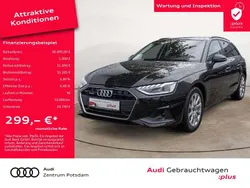 Mythosschwarz metallic Gebraucht 2023 Audi A4 Basis Kombi | 36.490 € (Teuer)