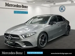 Mountain grau Gebraucht 2019 Mercedes A200 AMG Limousine | 28.990 € (Etwas zu teuer)