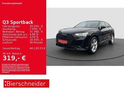 Mythosschwarz metallic Gebraucht 2023 Audi Q3 Sportback S-Line SUV | 37.950 € (Fairer Preis)
