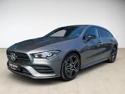 Grau (metalliclack mountaingrau Gebraucht 2023 Mercedes CLA200 Shooting Brake AMG Kombi | 33.110 € (Fairer Preis)