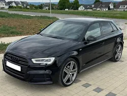 Schwarz Gebraucht 2020 Audi A3 Sportback S-Line Limousine | 24.500 € (Guter Preis)