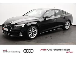 Mythosschwarz metallic (metallic) Gebraucht 2021 Audi A5 Sportback Advanced Limousine | 33.180 € (Fairer Preis)