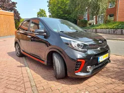 Schwarz Gebraucht 2017 Kia Picanto Kleinwagen | 7.850 € (Fairer Preis)