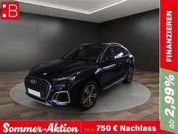 Navarrablau metallic (metallic) Gebraucht 2024 Audi Q5 Sportback S-Line SUV | 49.450 € (Superpreis)