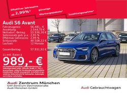 Ultrablau metallic Gebraucht 2022 Audi S6 Sport Kombi | 56.481 € (Fairer Preis)