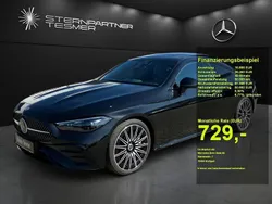 Schwarz Gebraucht 2024 Mercedes CLE450 AMG Coupé | 67.590 € (Guter Preis)