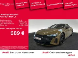 V0 taktikgrün metallic Gebraucht 2022 Audi RS e-tron GT Ambiente Limousine | 63.950 € (Superpreis)