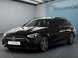 Schwarz Gebraucht 2023 Mercedes C300e Kombi | 46.849 €
