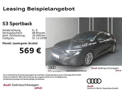 Schwarz Gebraucht 2024 Audi S3 Ambiente Limousine | 46.888 € (Teuer)