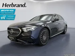 Metalliclack nautikblau Gebraucht 2024 Mercedes E220 AMG Limousine | 56.890 € (Etwas zu teuer)